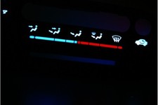 Honda CRX Del Sol Heater control panel illumination