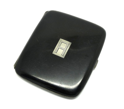 napier sterling silver cigarette case Antique NAPIER 568 