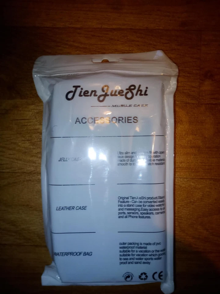 Blue Flip PU Leather Phone Case/Cover Wallet For Cubot Note 20 & Clear Case - Image 2 of 4