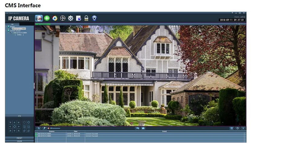 5MP Wifi POE IP Bullet Camera IR Dual Lights H.265 2 Way Audio IP66 Card Slot - Image 4 of 4