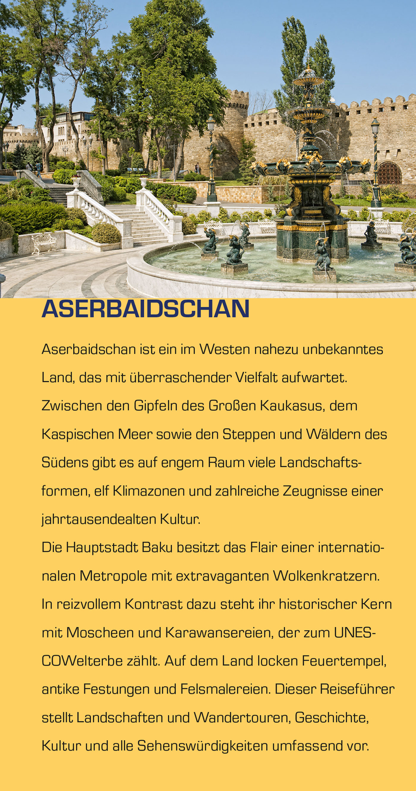 Thumbnail - Reiseführer Aserbaidschan Philine Von Oppeln