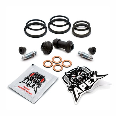 2017 Honda NSS300 Forza H FRONT brake caliper seal kit repair service rebuild