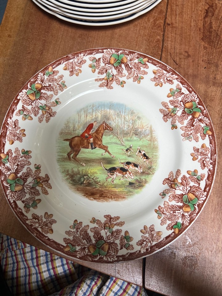 Copeland Spode China Hunting Plates eBay