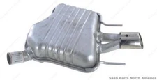 Exhaust Muffler For 2011 Saab 9-3 PN# Klarius