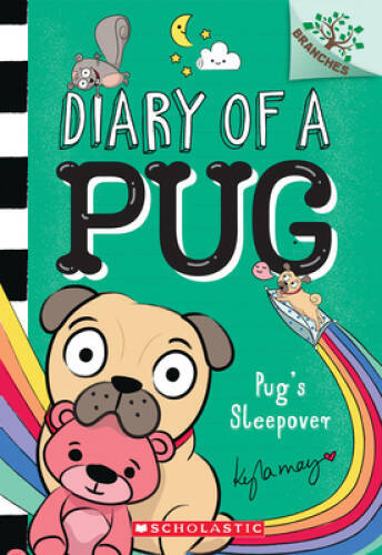 Pugs Sleepover: A Branches Book (Diary of a Pug 6) - Paperback - VERY GOOD
