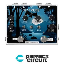 Noise Engineering Batverb Stereo Reverb Pedal EFFECTS - NEW - PERFECT CIRCUIT
