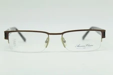 1 Unit NEW AMERICAN CLASSICS MATTHEWS Bronze Half Rim EYEGLASSES 54-19-145 #184