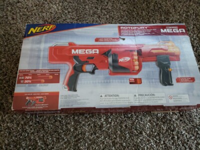 Nerf N-Strike Mega RotoFury Blaster New In Box 90ft | eBay