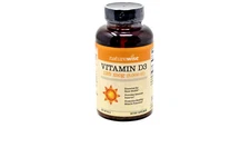 Naturewise Vitamin D3 5000 IU Softgels 360 Count Exp 2026 SEALED