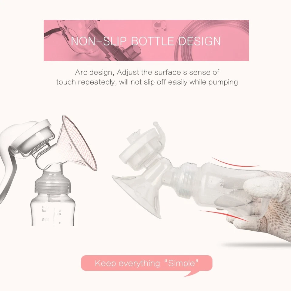 SLAIXIU Breast Pump for Baby and Manual Nipple Suction Milk Pump, Feeding bottle - Image 2 of 4