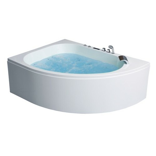  Whirlpoolwanne 180x130 cm Whirlpool Badewanne Eckbadewanne Wanne - Bild 1 von 14