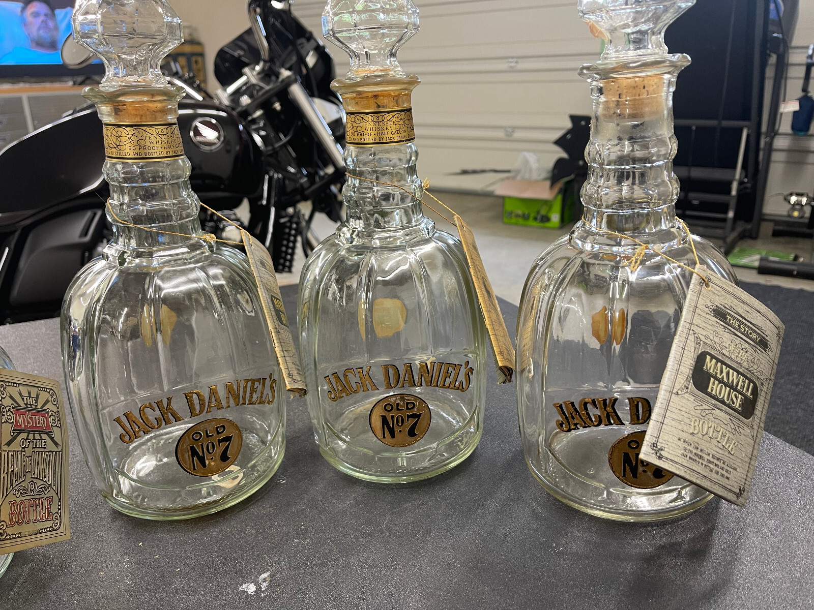 Collection Jack Daniels vintage whiskey decanters eBay