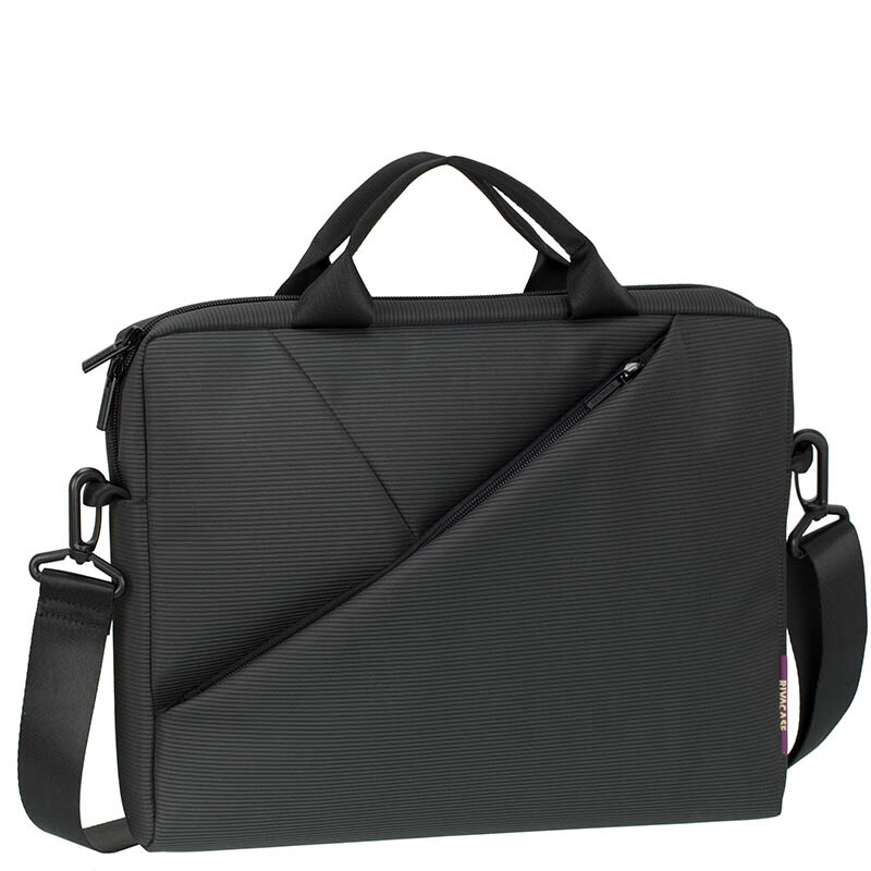Rivacase 8730 notebook case 39.6 cm (15.6"") Messenger case Black