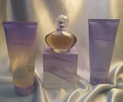 Avon Eternal Magic Eau de Toilette Spray 1.7 oz/ Lotion/ Body Wash Set *Full Sz