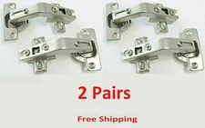 Corner Folded Kitchen Cupboard Door Hinges Combination - 2 Pair