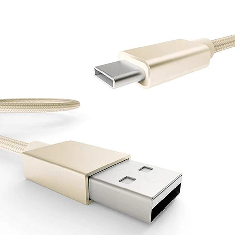 Type-C Braided Fast Data Charger USB Cable Cord for TCL 20L+ Plus 20 R Pro 20B - image 3 of 3