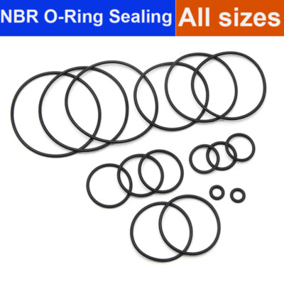 Wire Diameter 2.0mm Oil Resistant NBR Nitrile Butadiene Rubber O-Ring Sealing