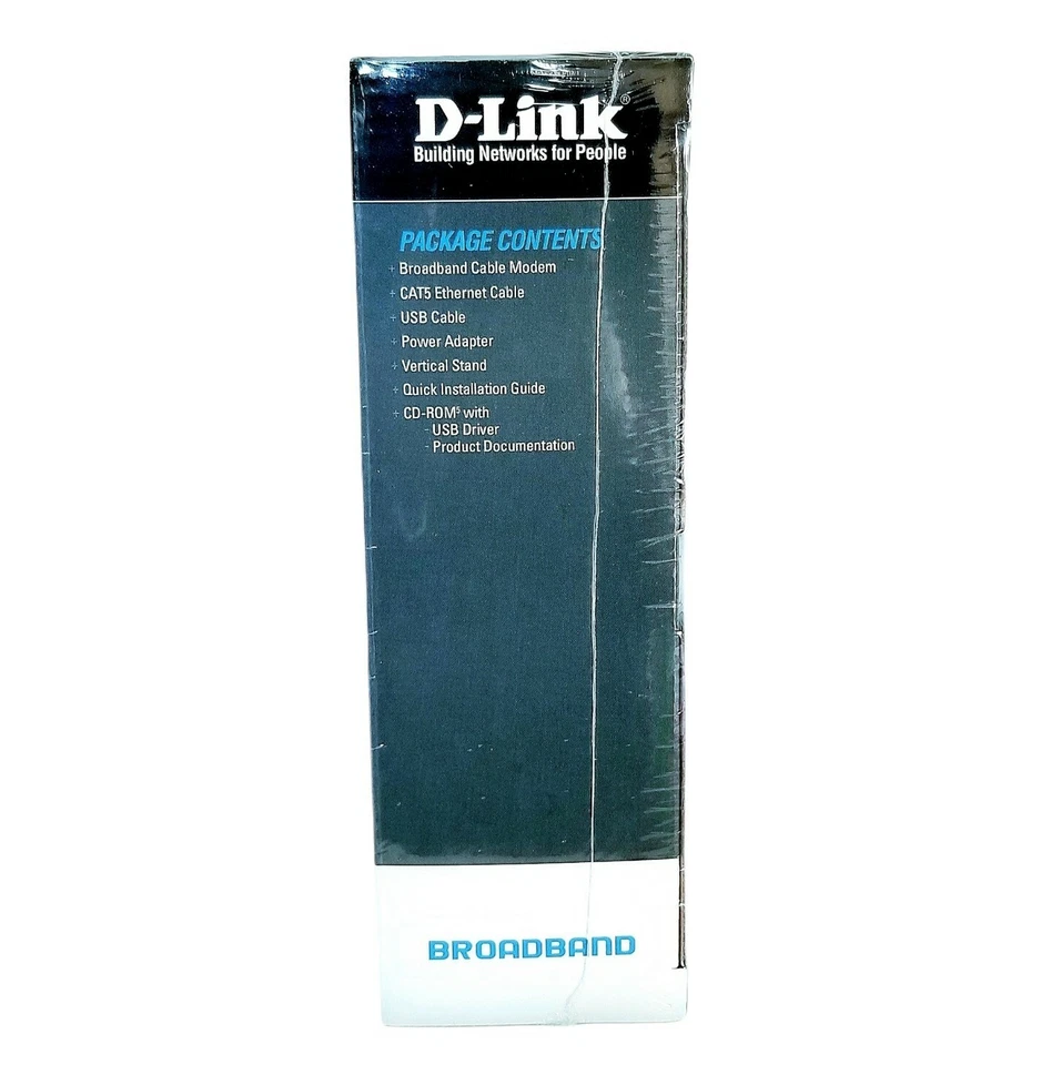 D-Link DCM-202 DOCSIS 2.0 USB Broadband Ethernet Cable Modem New Sealed - Image 3 of 4