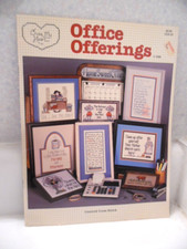 1988 Cross My Heart - CSB-33 - OFFICE OFFERINGS - Counted Cross Stitch Patterns