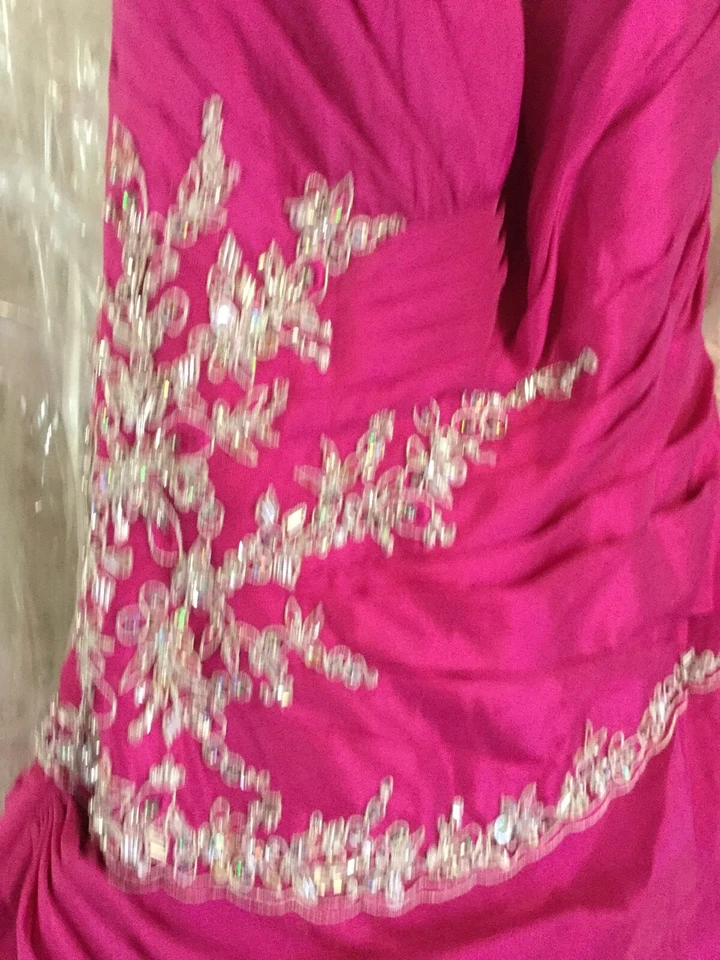 Forever Yours prom pageant quinceanera ball gown  embroidered Corset dress 8 - Image 4 of 4