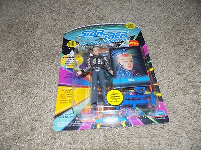 1993 Star Trek The Next Generation Commander Sela Action Figure 
