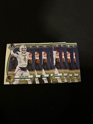 Jacob Zeno Lot (9) 2024 Bowman Chrome U 1st UAB Football RC