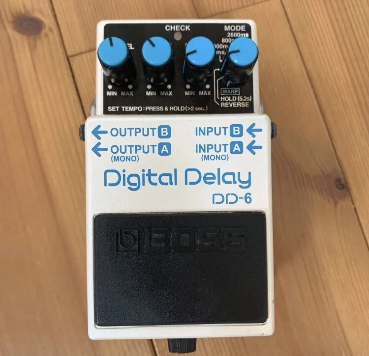 BOSS DD6 Digital Delay Guitar Effect Pedal Products of Roland used