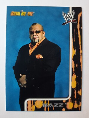 2002 Fleer WWE Royal Rumble Card #57 TAZZ