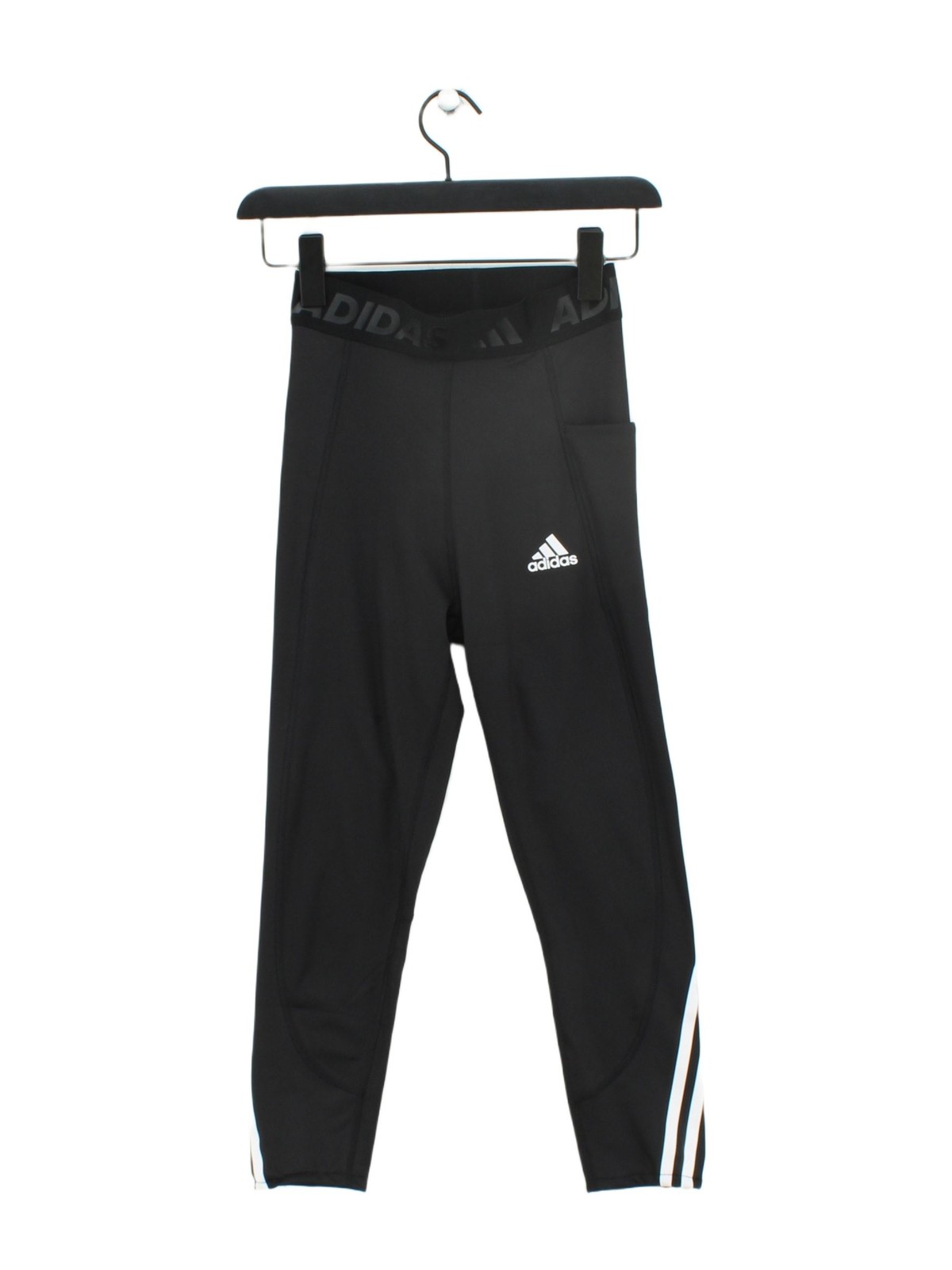ALTRA Adidas Pantaloni Sportivi Donna XS Nero 100% Altri Leggings