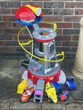 Paw Patrol Mighty Pups Lookout Tower Super Bundle With no Lights & Sounds