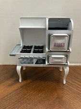 Dollhouse Roper Range Stove Oven 1920s Style Large 1:12 Scale Miniature Kitchen
