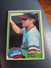 RUSTY STAUB 1981 TOPPS #80 FREE SHIPPING 