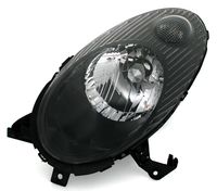 Scheinwerfer Links FüR Nissan Micra K12 20032007 H4 Halogen Schwarz