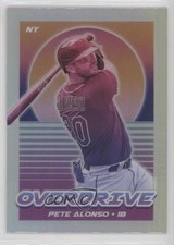 2021 Panini Chronicles Overdrive Holo Prizm Pete Alonso #22 0q84