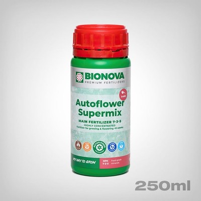 Bio Nova Autoflower Mix 250ml - Profi Komplettdünger Wachstum & Blüte