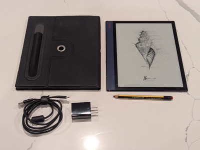 Used Onyx BOOX Note Air (1st Gen) - Bundle w/Stylus, Folio, Charger