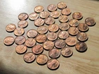 1952-P/D/S Lincoln Wheat Cent Roll {{ 42pcs UNC AU Collector's Roll }}