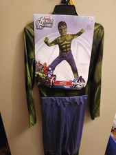 Marvel Avengers Assemble Hulk Costume Child Size LG 10-12