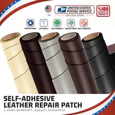 Leather Repair Patch Tape Self-Adhesive for Car Seats Couch Sofa Home Textile