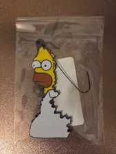 Homer Simpson Holiday Christmas Hiding Meme Tree Ornament