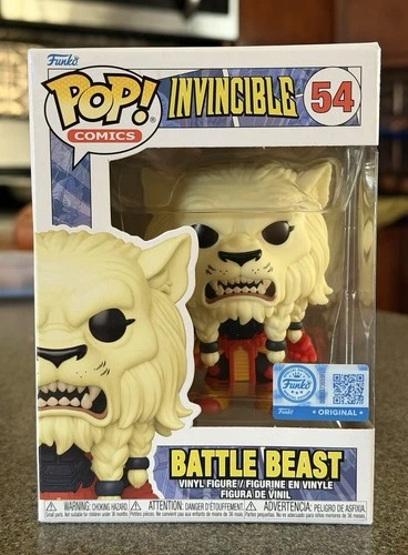 Funko Pop! Vinyl Invincible Battle Beast #54 Special Edition Figure