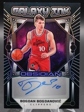 2024-25 Panini Obsidian Bogdan Bogdanovic #GI-BOG Galaxy Ink Auto 127/149 NM