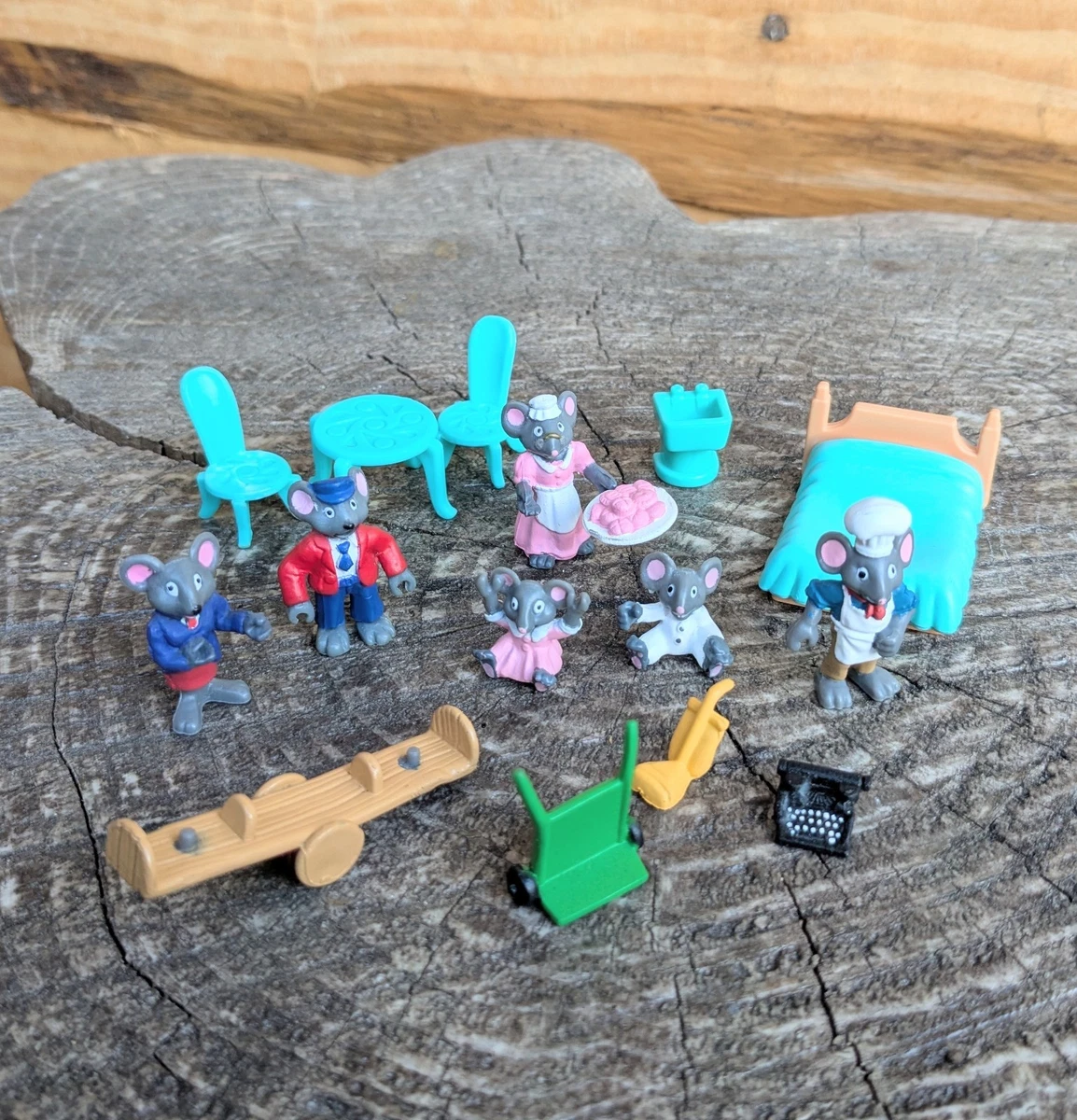 Teeny Weeny Families Playsets Figures Lot Vintage 1990s Vivid