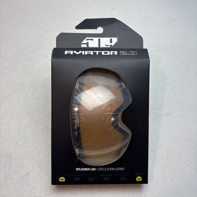 509 Aviator 2.0 Ignite S1 Anti Fog Scratch Fast Swap Lens Dual Amber HCS Tint