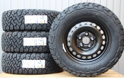 VW Bus T5 T6 Transporter Stahlfelgen schwarz BF Goodrich AT KO3 Off Road Reifen