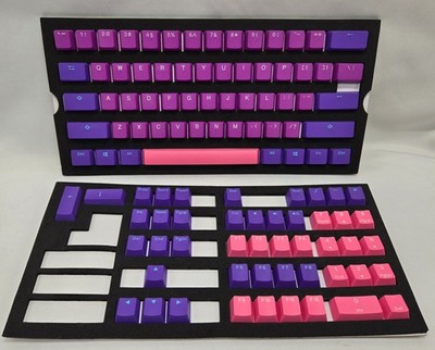 Ducky Ultra Violet 108 Key OEM Profile Double Shot PBT Keycap Set