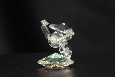 Rare Star Trek USS Enterprise NCC 1701 Crystal Mini 7/8'' Iris Arc   Par Pic 1991