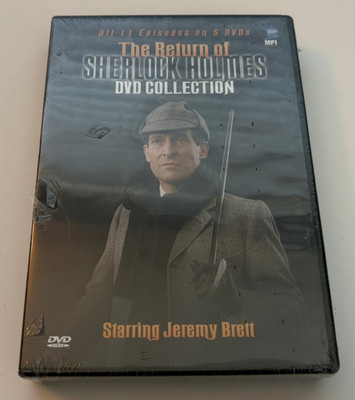 The Return of Sherlock Holmes DVD Collection (DVD, 5-Disc Set, 2003) Seal Tears