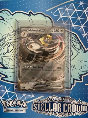 Pokémon TCG Melmetal EX Double Rare Card 105/142 Stellar Crown