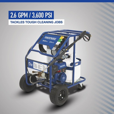 #ad Powerhorse Gas Hot Water Pressure Washer with Propane Burner 3600 PSI 2.6 GPM $499.00